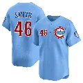 Men's No.46 Lee Smith Chicago Cubs Royal Limited 2nd Alternate Jersey