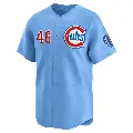 Men's No.46 Lee Smith Chicago Cubs Royal Limited 2nd Alternate Jersey