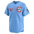 Men's No.57 Brooks Kriske Chicago Cubs Royal Limited 2nd Alternate Jersey