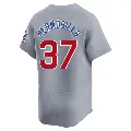 Youth No.37 Michael Hermosillo Chicago Cubs Gray Limited Road Jersey
