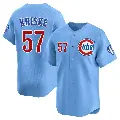 Youth No.57 Brooks Kriske Chicago Cubs Royal Limited 2nd Alternate Jersey