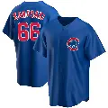 Youth No.66 Munenori Kawasaki Chicago Cubs Royal Replica Alternate Jersey