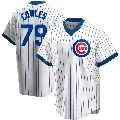 Youth No.79 Benjamin Cowles Chicago Cubs White Replica Home Cooperstown Collection Jersey